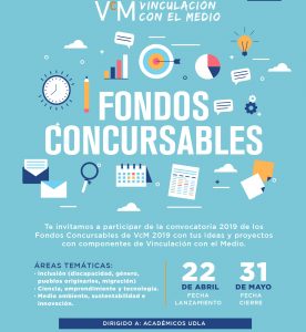 UDLA inicia proceso de postulación al Fondo Concursable Vinculación con el Medio 2019