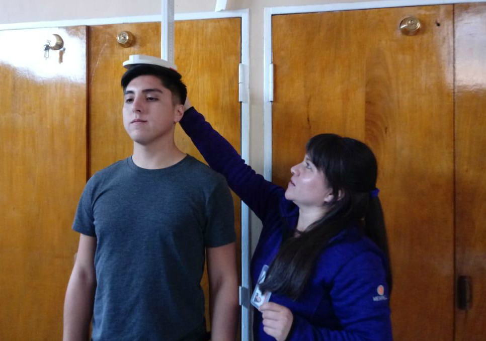 Alumnas internas de Sede Viña del Mar evaluaron nutricionalmente a voluntarios de la Quinta Compañía de Bomberos de Valparaíso