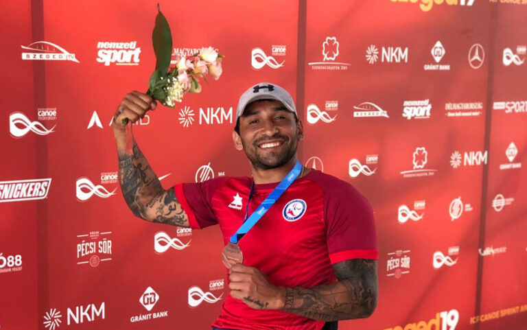 Estudiante de Sede Concepción logró medalla de bronce en el Mundial de Paracanotaje
