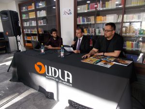 Sede Viña del Mar recibió charla sobre la historia del Comic en Chile y exposición de pinturas al óleo