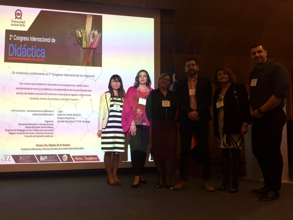 Académicos de la Facultad de Educación UDLA participan en el II Congreso Internacional de Didáctica UNAB