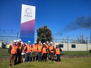 Estudiantes de Ingeniería en Minas e Ingeniería Industrial visitaron las dependencias de la Empresa Nacional del Petróleo