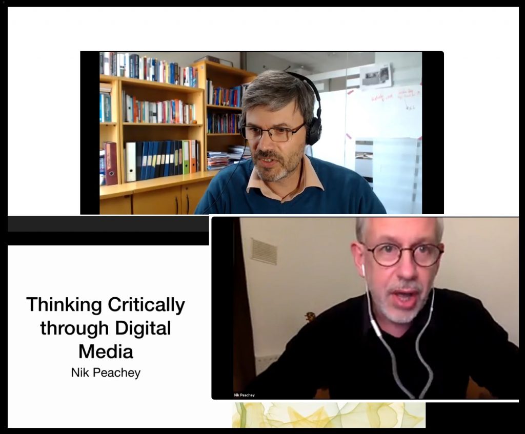 Instituto de Inglés organizó conferencia con Nick Peachey sobre uso de medios digitales y desarrollo de pensamiento crítico