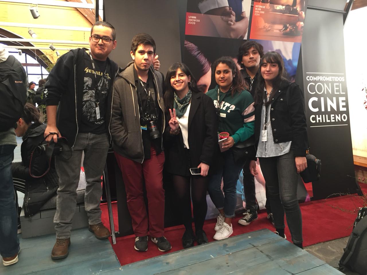 Alumnos de Comunicación Audiovisual participaron en Festival Internacional de Cine de Valdivia 2019