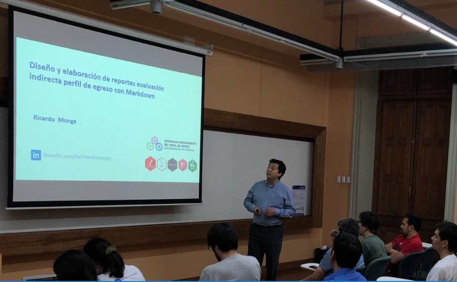 Director del Instituto de Matemática, Física y Estadística expuso en conferencia SatRdays