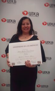 Discurso de titulación de alumna destacada de Psicología UDLA 2018