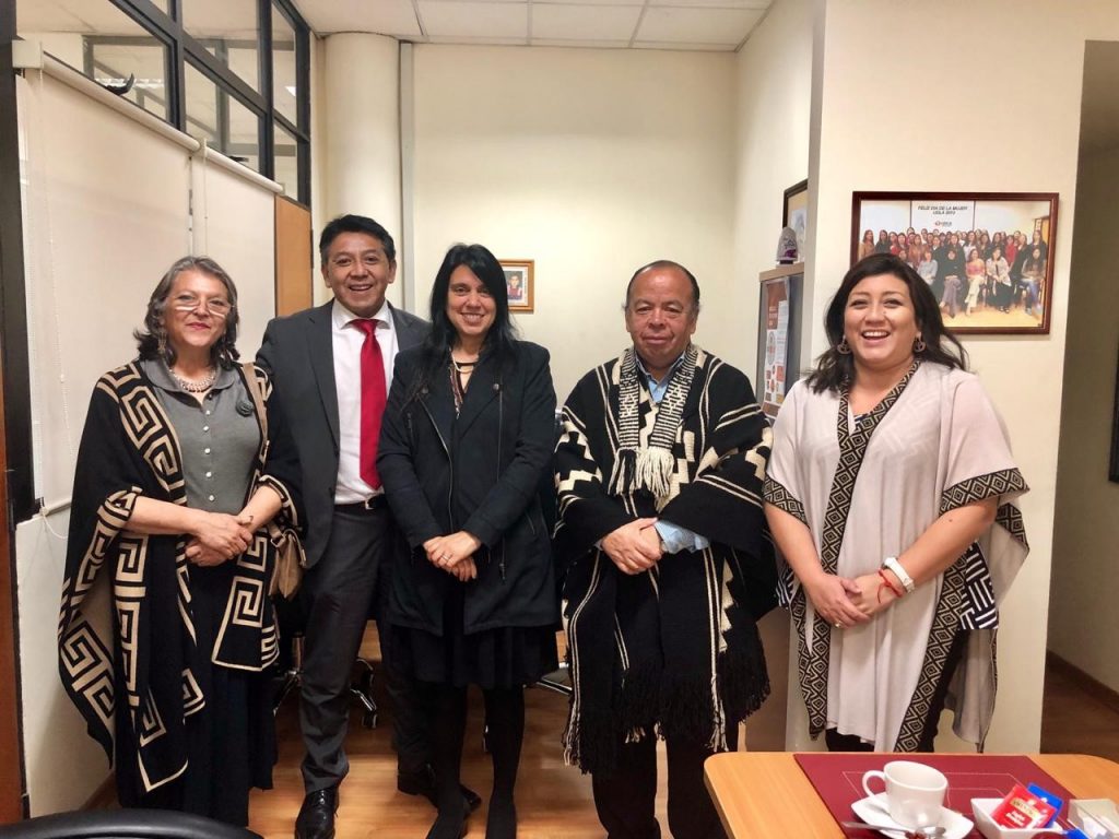 Directorio de Corporación de Profesionales Mapuche visitó Sede Concepción
