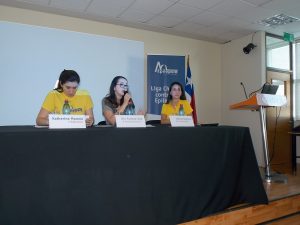 Estudiantes de Fonoaudiología y Enfermería de Campus Los Castaños participaron jornada de Liga Chilena contra la Epilepsia