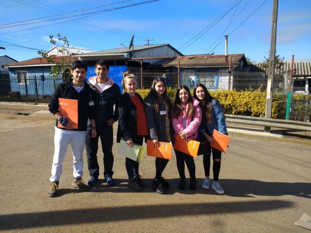 Programa de Intervención Comunitaria aplicó encuesta sobre condiciones de vida, salud y bienestar a vecinos de Talcahuano