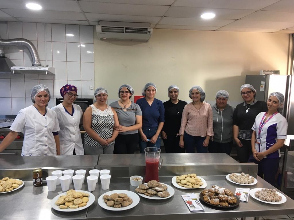 Internas del Centro de Atención Nutricional UDLA realizaron taller saludable en Campus La Florida