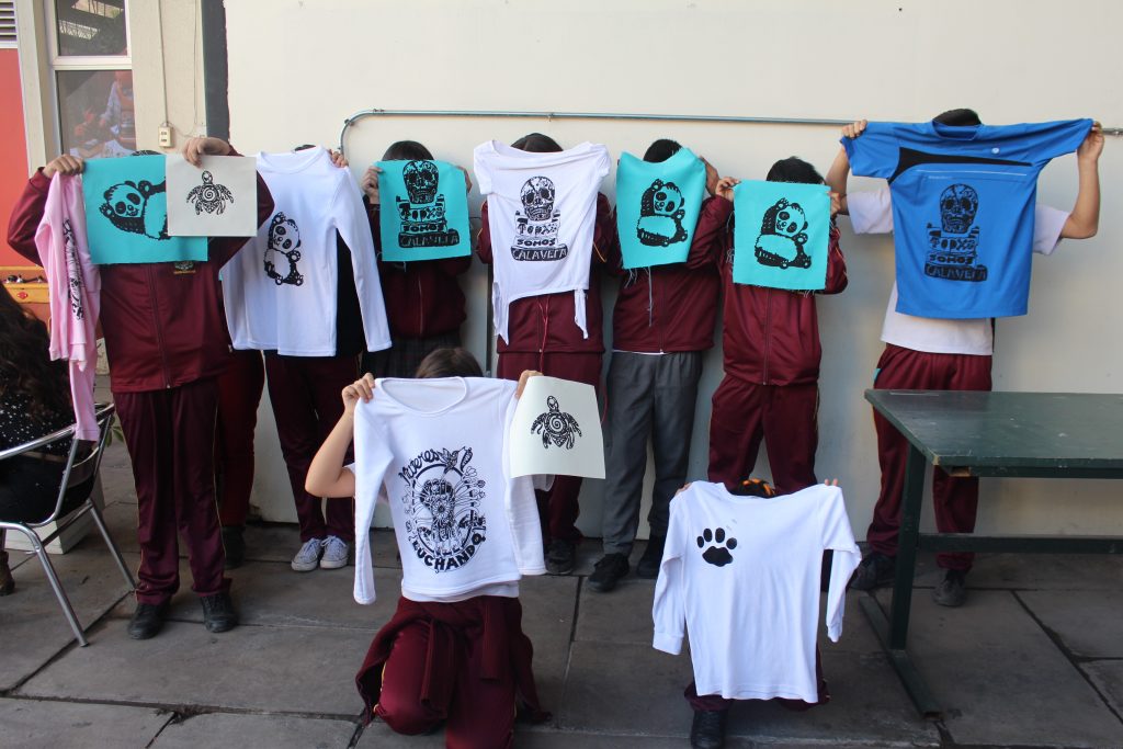 Museo de Artes Visuales realizó intervención cultural en UDLA