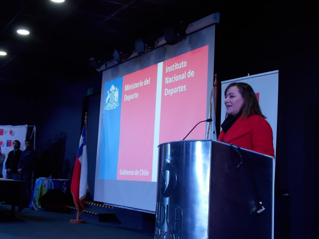 Sede Viña del Mar albergó ceremonia de firma de convenios del Fondo Nacional de Fomento Deportivo