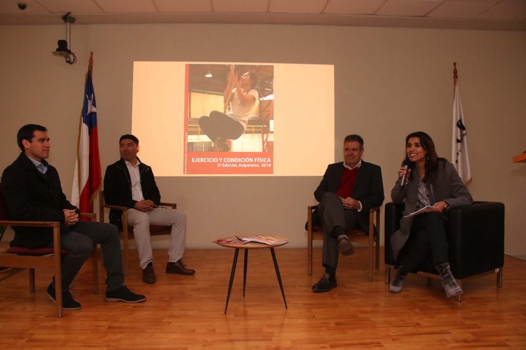 Académicos presentaron libro “Ejercicio y Condición Física” en Sede Viña del Mar