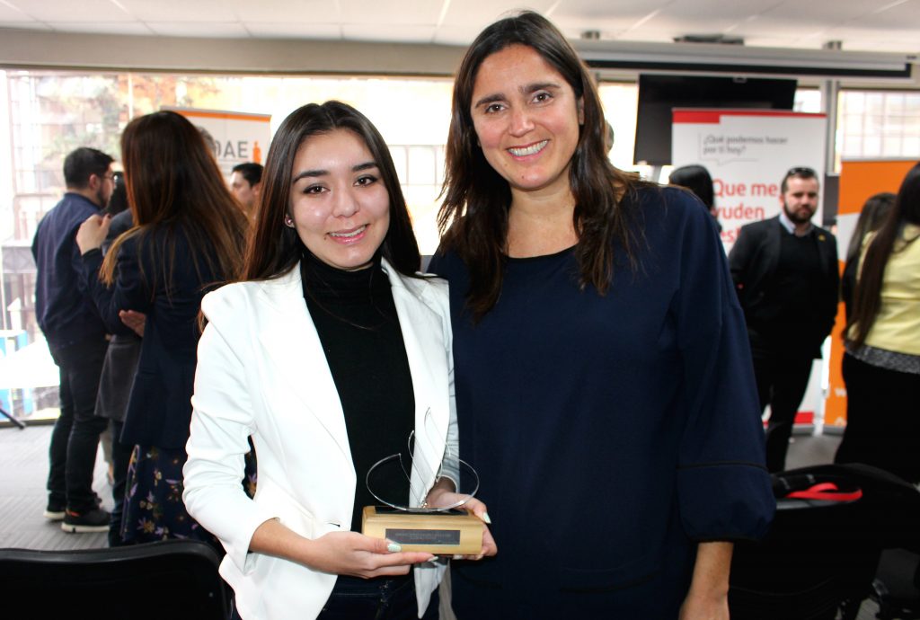 Discurso de estudiante de Psicología que obtuvo la Beca Santander 2019