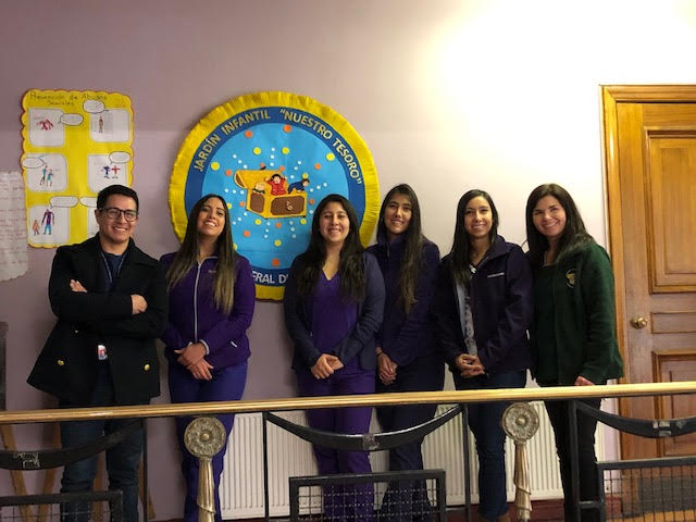 Escuela de Nutrición y Dietética efectuó intervención nutricional en Colegio Polivalente El Alborada y Jardín Nuestro Tesoro