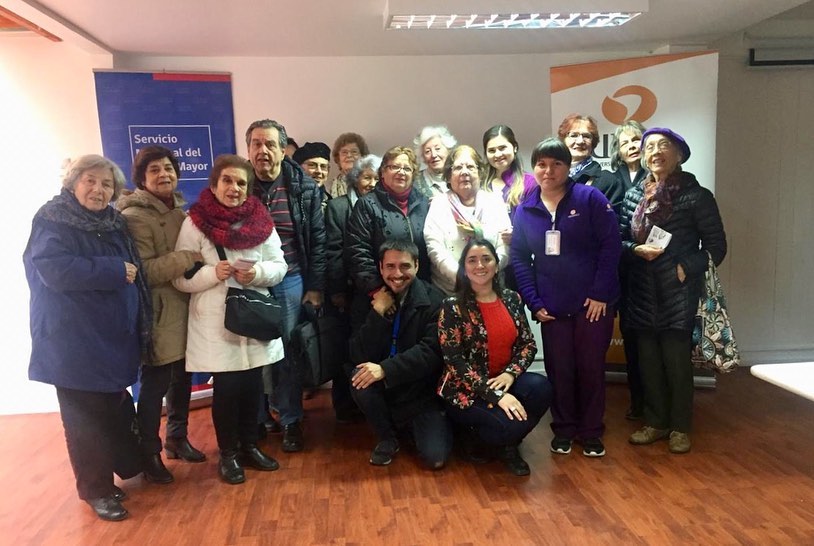 Fonoaudiología y Nutrición y Dietética efectuaron charlas sobre el buen trato a los adultos mayores y prevención de diabetes e hipertensión