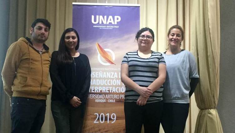 Docentes de UDLA participan de las VIII Jornadas de Enseñanzas de la Traducción y la Interpretación en Iquique