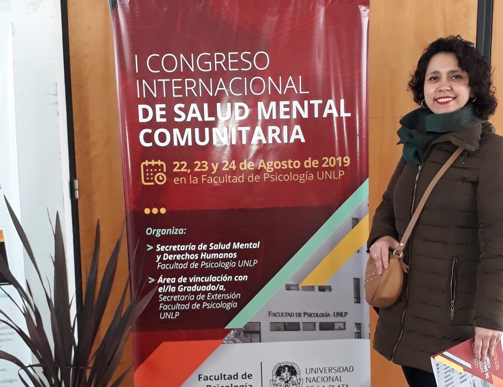 Académica de Psicología de Sede Viña del Mar expuso en congreso de Salud Mental Comunitaria en Argentina