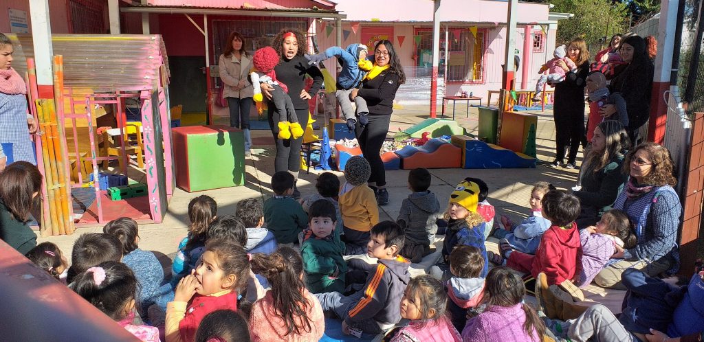 Alumnas de Educación Parvularia lideraron instancias educativas en jardines infantiles de Viña del Mar