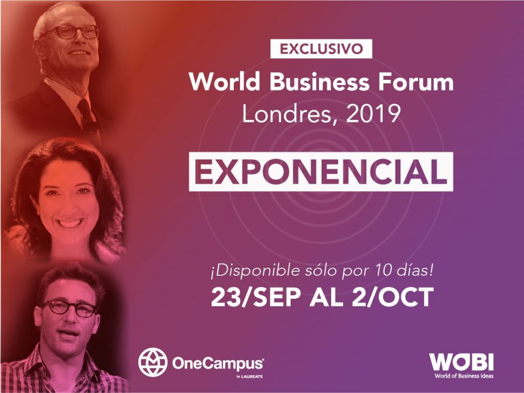 Estudiantes de UDLA podrán ser parte del World Business Forum a través de la OneCampus by Laureate