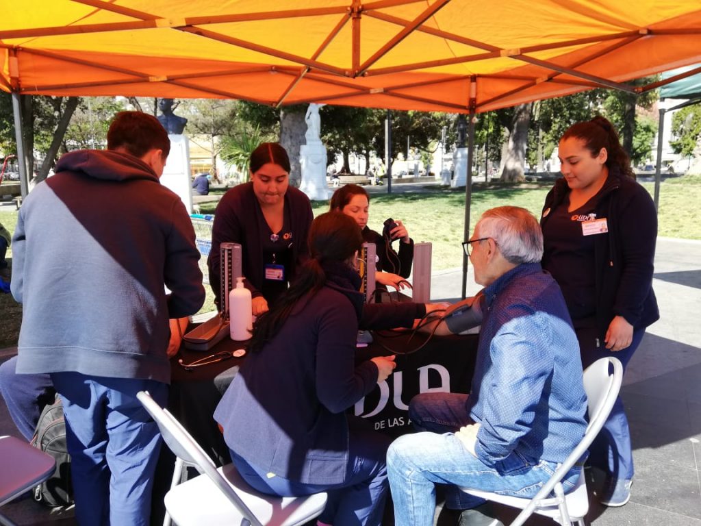 Estudiantes de Enfermería participaron en Feria de Salud de la Persona Mayor en Valparaíso