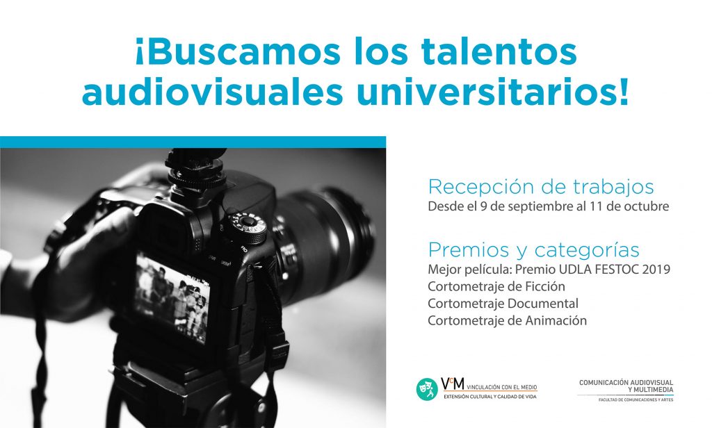UDLAFestoc extiende la convocatoria de su séptima edición invitando a realizadores de todo Chile a participar