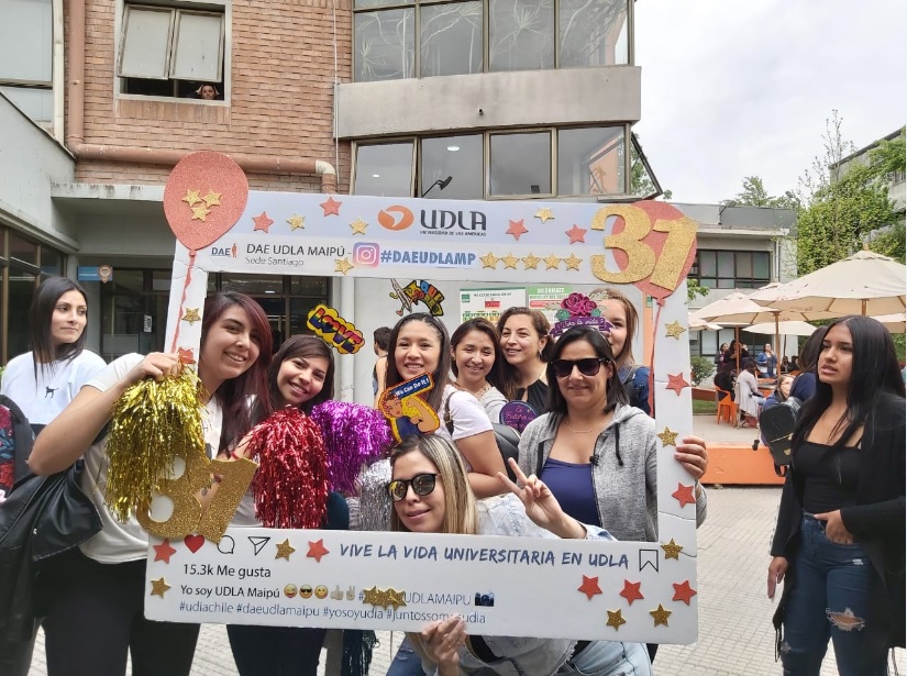 Sedes Viña del Mar, Santiago y Concepción celebraron con actividades recreativas el aniversario 31° de UDLA
