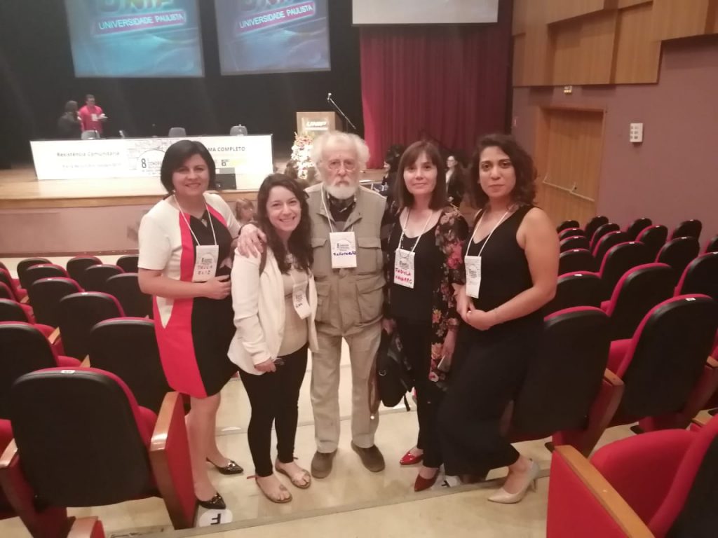 En congreso en Brasil académicas de Sede Viña del Mar difundieron resultados de investigación del Programa de Intervención Comunitaria