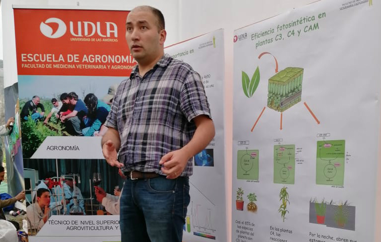 Escuela de Agronomía participó en la XII Fiesta de las Ciencias y Tecnología