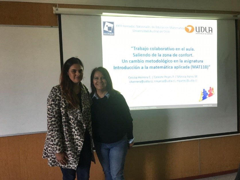 Académicas del Instituto de Matemática, Física y Estadística exponen en las XXIII Jornadas de Educación Matemática