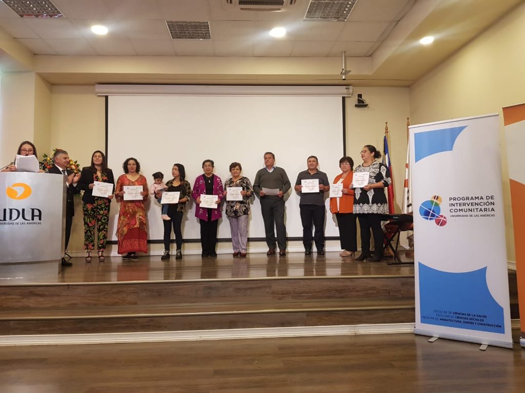 Escuela Comunitaria de Participación Territorial certificó a vecinos del sector Los Cerros de Talcahuano