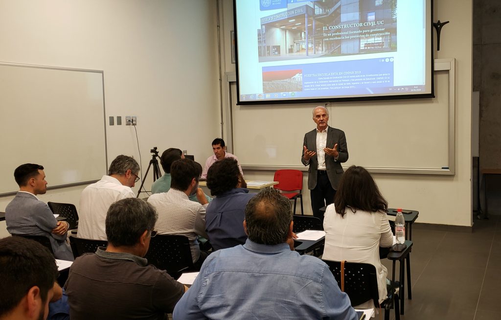 Escuela de Construcción participa el primer Encuentro Nacional de directores de escuela